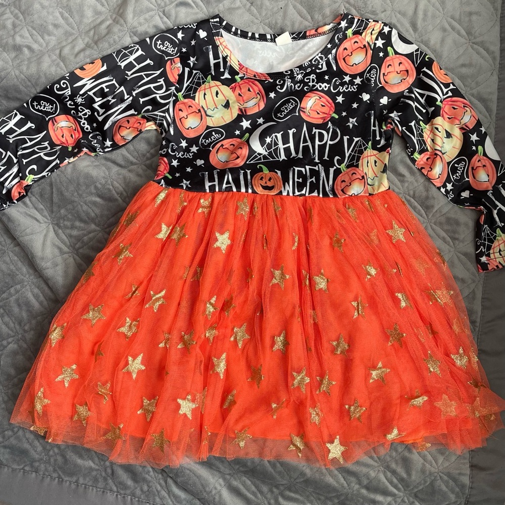 Girls Halloween Dress as 3-4T 100
